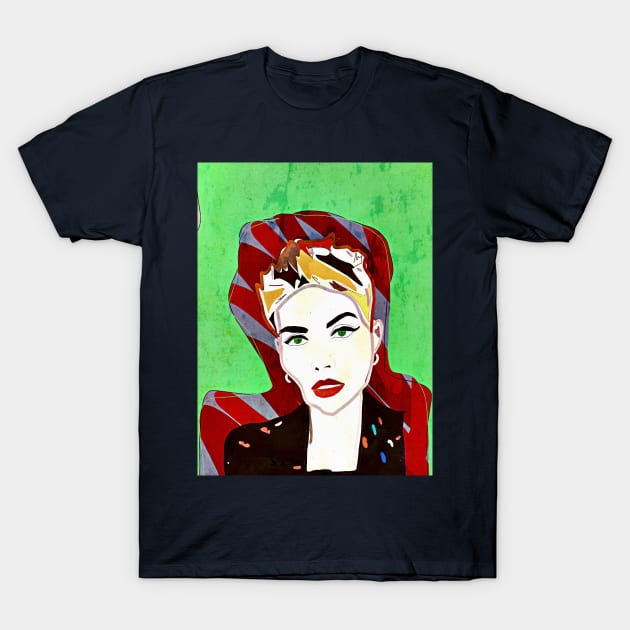 80s glam T-Shirt by Digital GraphX